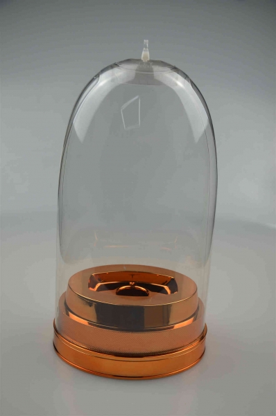 弧形透明酒盒